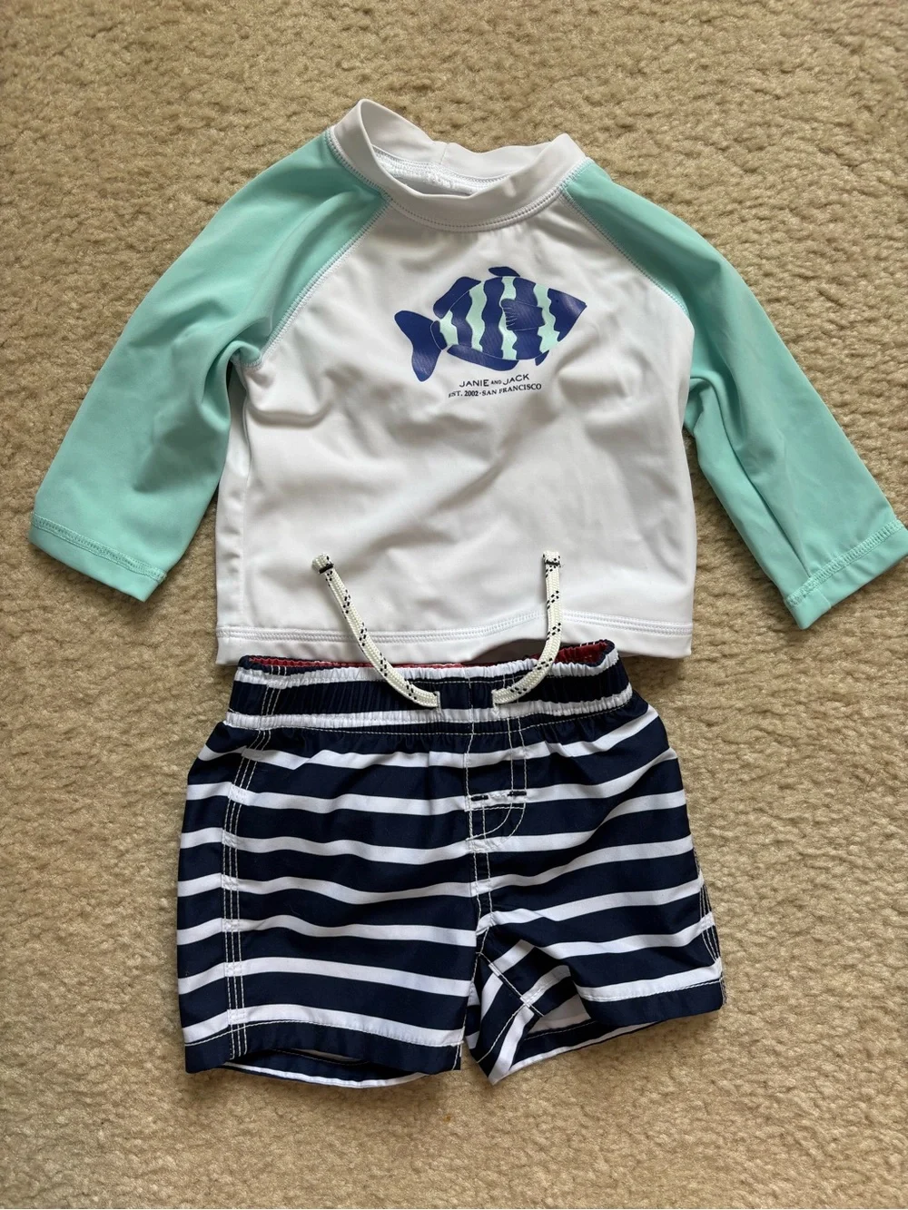 3-6 Month Janie and Jack/Baby Gap Swim Set
